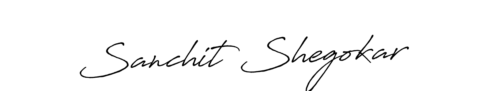 Make a beautiful signature design for name Sanchit Shegokar. Use this online signature maker to create a handwritten signature for free. Sanchit Shegokar signature style 7 images and pictures png