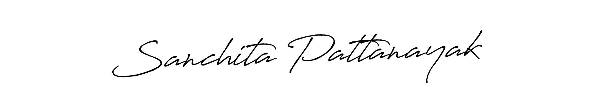 if you are searching for the best signature style for your name Sanchita Pattanayak. so please give up your signature search. here we have designed multiple signature styles  using Antro_Vectra_Bolder. Sanchita Pattanayak signature style 7 images and pictures png