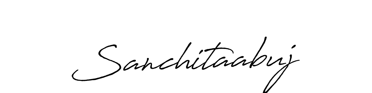 Make a short Sanchitaabuj signature style. Manage your documents anywhere anytime using Antro_Vectra_Bolder. Create and add eSignatures, submit forms, share and send files easily. Sanchitaabuj signature style 7 images and pictures png