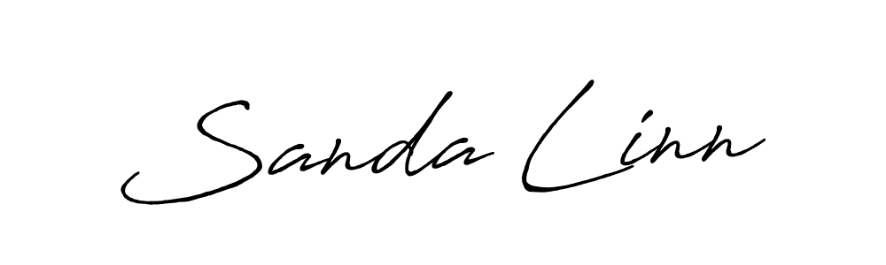 Check out images of Autograph of Sanda Linn name. Actor Sanda Linn Signature Style. Antro_Vectra_Bolder is a professional sign style online. Sanda Linn signature style 7 images and pictures png