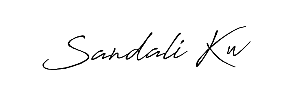 Make a beautiful signature design for name Sandali Kw. Use this online signature maker to create a handwritten signature for free. Sandali Kw signature style 7 images and pictures png