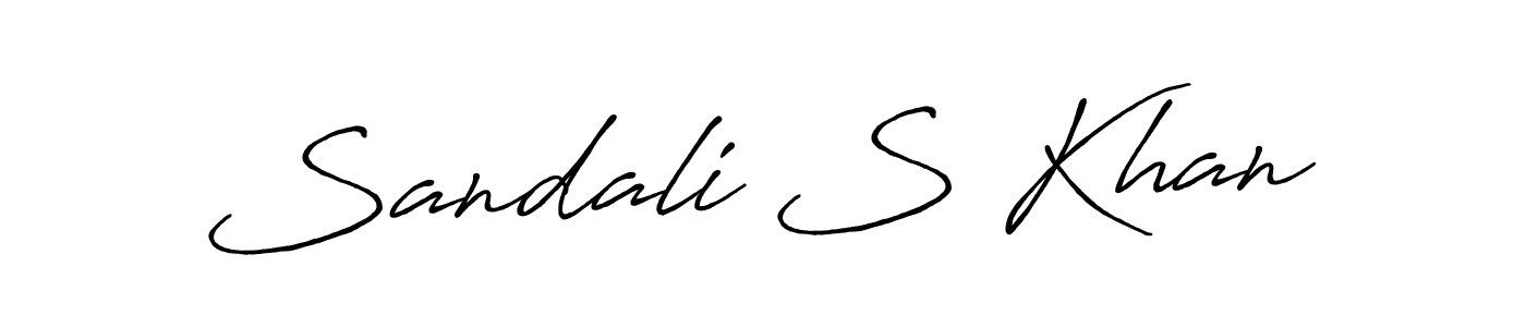 Best and Professional Signature Style for Sandali S Khan. Antro_Vectra_Bolder Best Signature Style Collection. Sandali S Khan signature style 7 images and pictures png