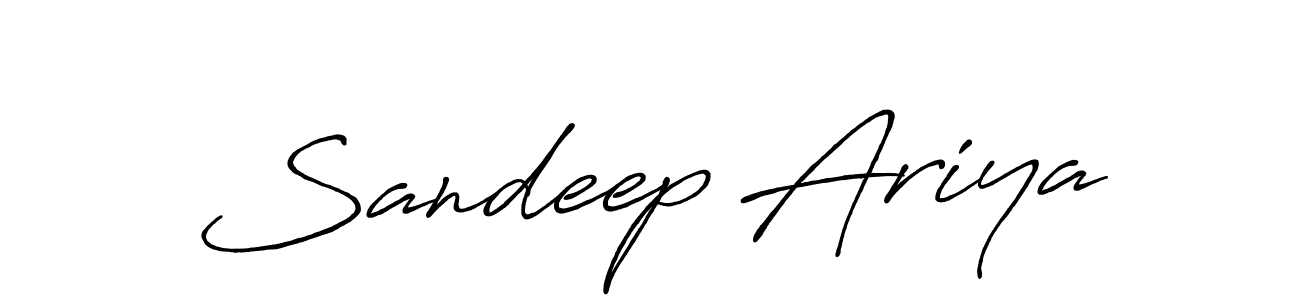 Here are the top 10 professional signature styles for the name Sandeep Ariya. These are the best autograph styles you can use for your name. Sandeep Ariya signature style 7 images and pictures png