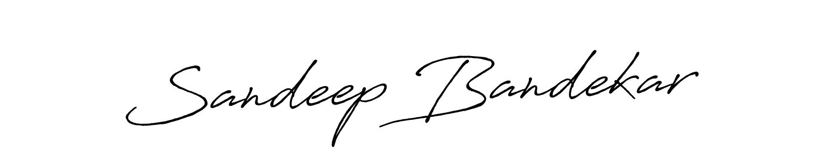 Antro_Vectra_Bolder is a professional signature style that is perfect for those who want to add a touch of class to their signature. It is also a great choice for those who want to make their signature more unique. Get Sandeep Bandekar name to fancy signature for free. Sandeep Bandekar signature style 7 images and pictures png