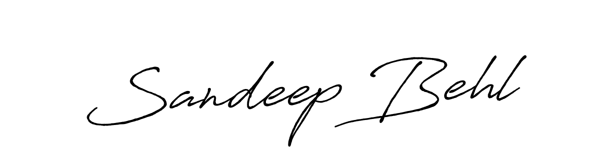 It looks lik you need a new signature style for name Sandeep Behl. Design unique handwritten (Antro_Vectra_Bolder) signature with our free signature maker in just a few clicks. Sandeep Behl signature style 7 images and pictures png