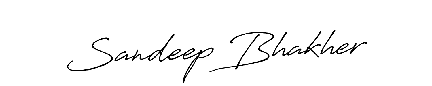 Make a beautiful signature design for name Sandeep Bhakher. Use this online signature maker to create a handwritten signature for free. Sandeep Bhakher signature style 7 images and pictures png