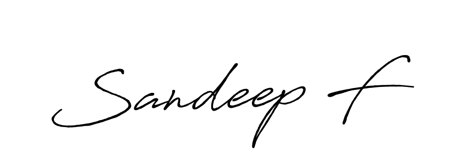 Make a beautiful signature design for name Sandeep F. Use this online signature maker to create a handwritten signature for free. Sandeep F signature style 7 images and pictures png