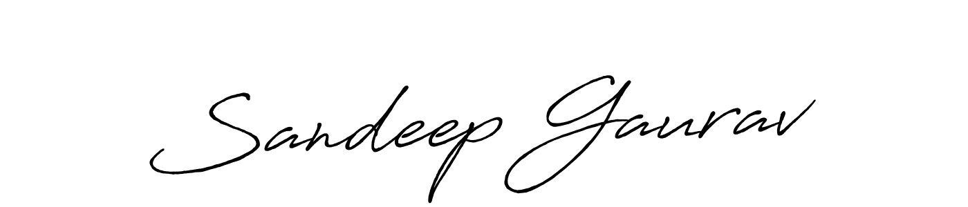 It looks lik you need a new signature style for name Sandeep Gaurav. Design unique handwritten (Antro_Vectra_Bolder) signature with our free signature maker in just a few clicks. Sandeep Gaurav signature style 7 images and pictures png