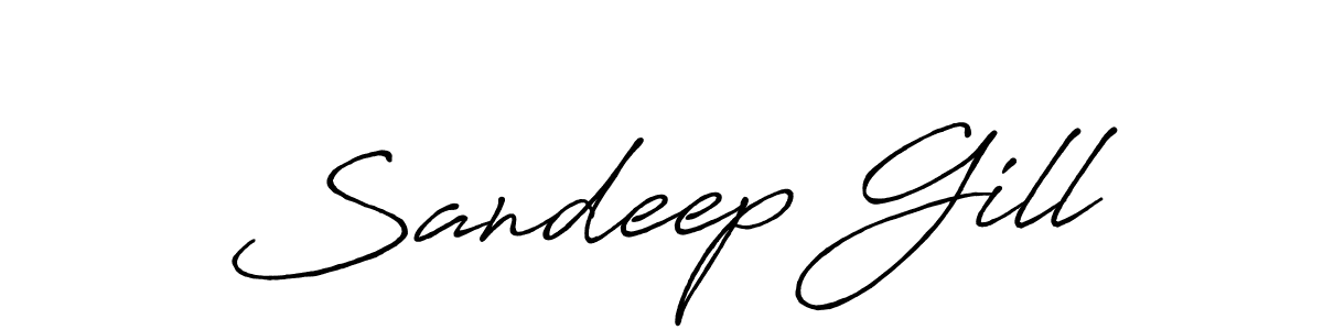 Make a beautiful signature design for name Sandeep Gill. Use this online signature maker to create a handwritten signature for free. Sandeep Gill signature style 7 images and pictures png