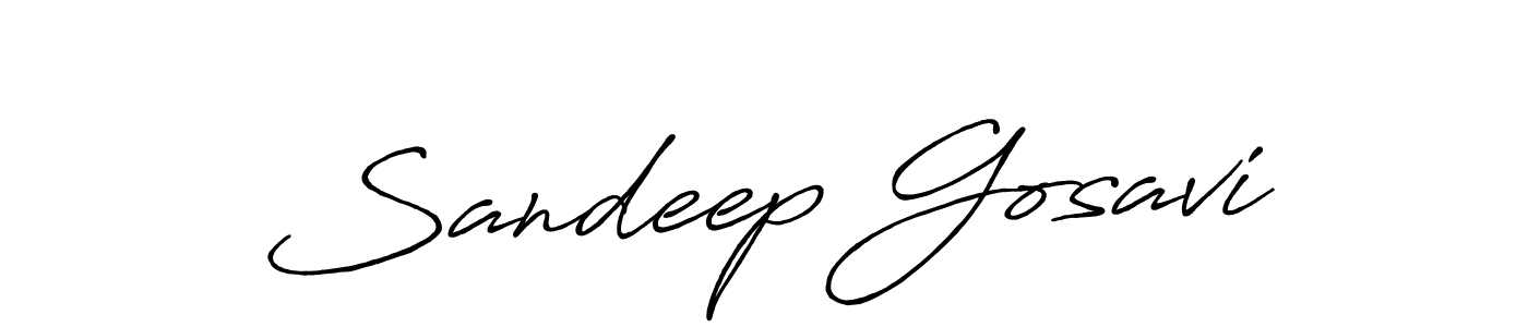 Make a beautiful signature design for name Sandeep Gosavi. Use this online signature maker to create a handwritten signature for free. Sandeep Gosavi signature style 7 images and pictures png