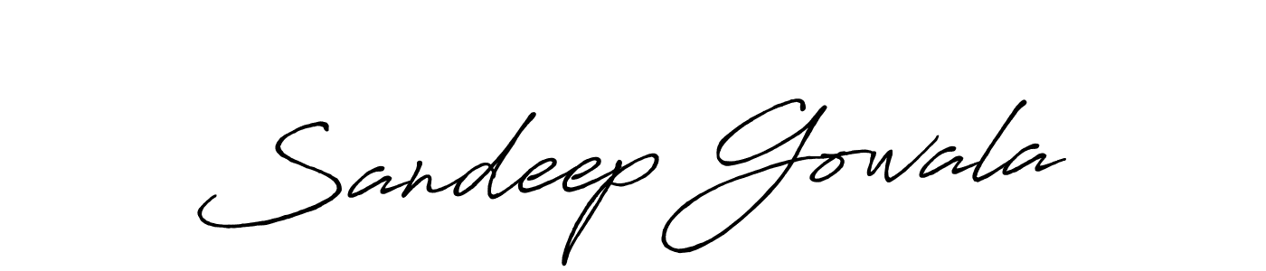 The best way (Antro_Vectra_Bolder) to make a short signature is to pick only two or three words in your name. The name Sandeep Gowala include a total of six letters. For converting this name. Sandeep Gowala signature style 7 images and pictures png