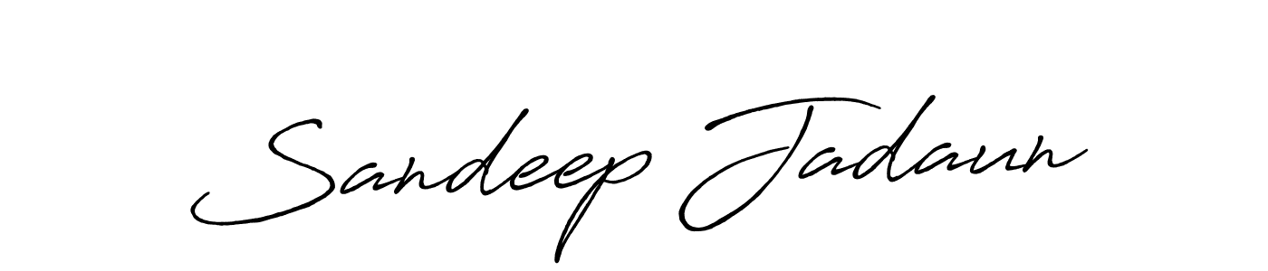 Also You can easily find your signature by using the search form. We will create Sandeep Jadaun name handwritten signature images for you free of cost using Antro_Vectra_Bolder sign style. Sandeep Jadaun signature style 7 images and pictures png