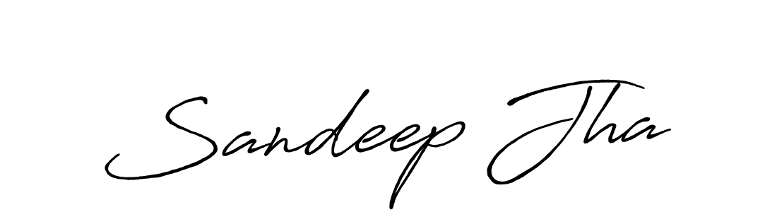The best way (Antro_Vectra_Bolder) to make a short signature is to pick only two or three words in your name. The name Sandeep Jha include a total of six letters. For converting this name. Sandeep Jha signature style 7 images and pictures png