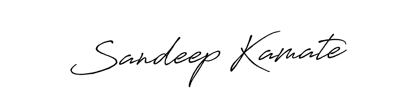 How to make Sandeep Kamate signature? Antro_Vectra_Bolder is a professional autograph style. Create handwritten signature for Sandeep Kamate name. Sandeep Kamate signature style 7 images and pictures png