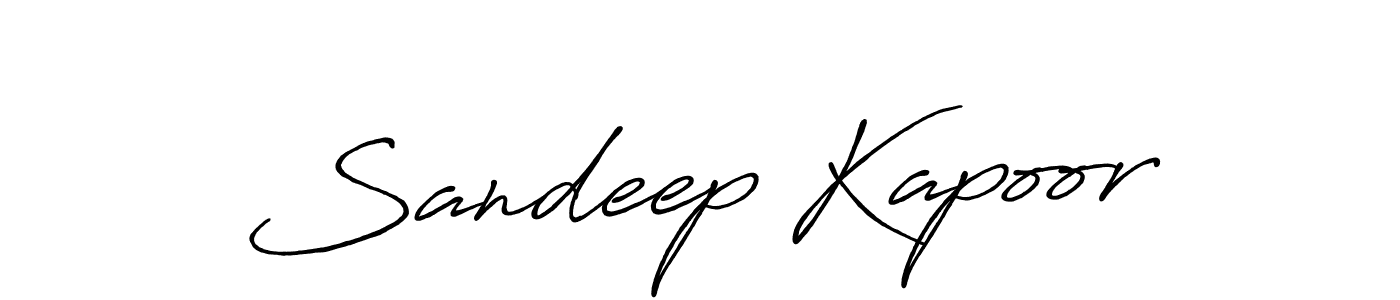Also we have Sandeep Kapoor name is the best signature style. Create professional handwritten signature collection using Antro_Vectra_Bolder autograph style. Sandeep Kapoor signature style 7 images and pictures png