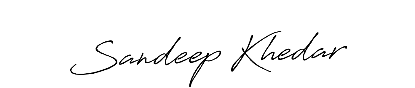 The best way (Antro_Vectra_Bolder) to make a short signature is to pick only two or three words in your name. The name Sandeep Khedar include a total of six letters. For converting this name. Sandeep Khedar signature style 7 images and pictures png