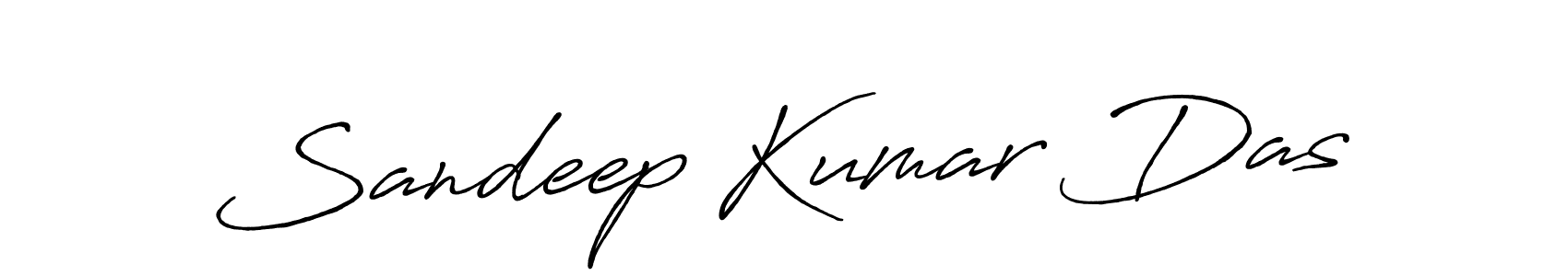 Make a beautiful signature design for name Sandeep Kumar Das. With this signature (Antro_Vectra_Bolder) style, you can create a handwritten signature for free. Sandeep Kumar Das signature style 7 images and pictures png