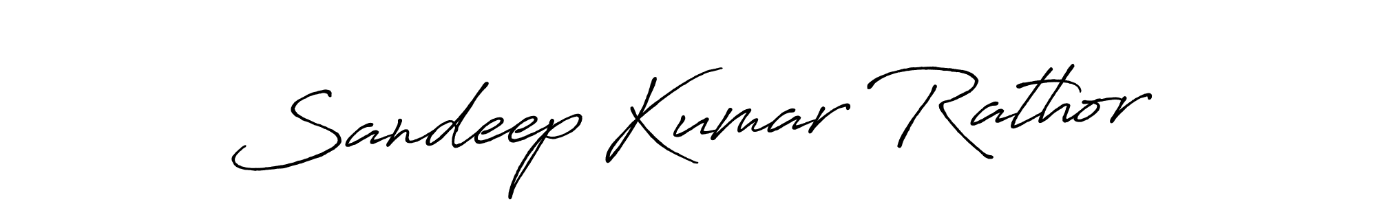 Design your own signature with our free online signature maker. With this signature software, you can create a handwritten (Antro_Vectra_Bolder) signature for name Sandeep Kumar Rathor. Sandeep Kumar Rathor signature style 7 images and pictures png