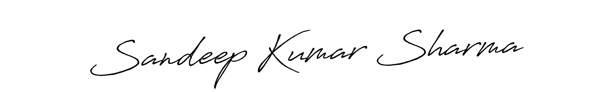 How to Draw Sandeep Kumar Sharma signature style? Antro_Vectra_Bolder is a latest design signature styles for name Sandeep Kumar Sharma. Sandeep Kumar Sharma signature style 7 images and pictures png