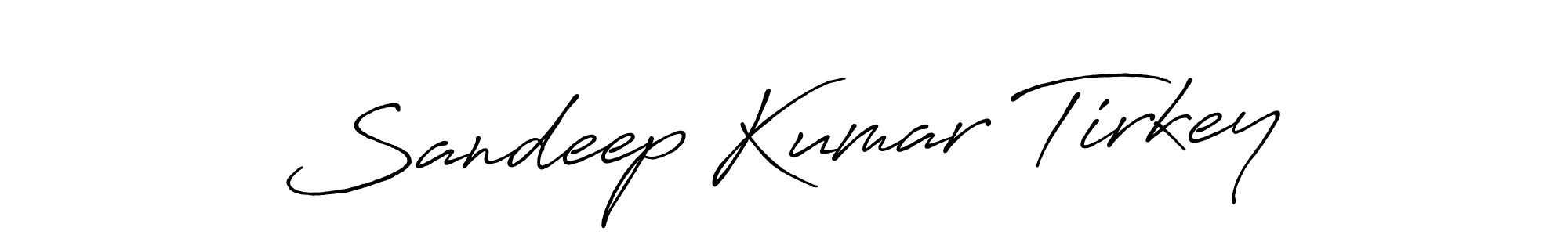 How to make Sandeep Kumar Tirkey signature? Antro_Vectra_Bolder is a professional autograph style. Create handwritten signature for Sandeep Kumar Tirkey name. Sandeep Kumar Tirkey signature style 7 images and pictures png