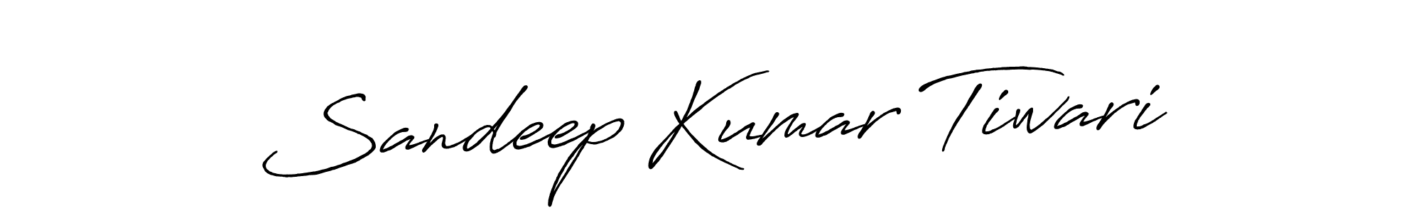 How to make Sandeep Kumar Tiwari signature? Antro_Vectra_Bolder is a professional autograph style. Create handwritten signature for Sandeep Kumar Tiwari name. Sandeep Kumar Tiwari signature style 7 images and pictures png