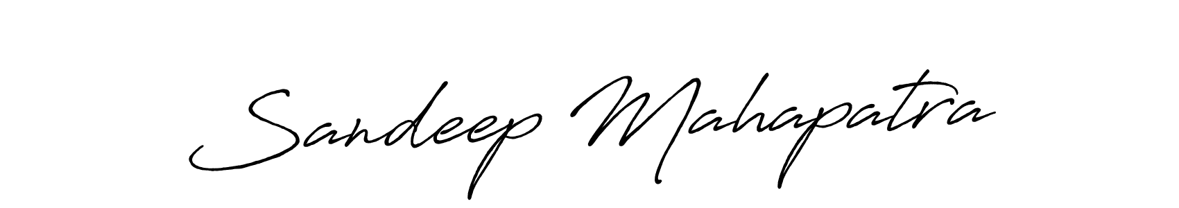 Sandeep Mahapatra stylish signature style. Best Handwritten Sign (Antro_Vectra_Bolder) for my name. Handwritten Signature Collection Ideas for my name Sandeep Mahapatra. Sandeep Mahapatra signature style 7 images and pictures png