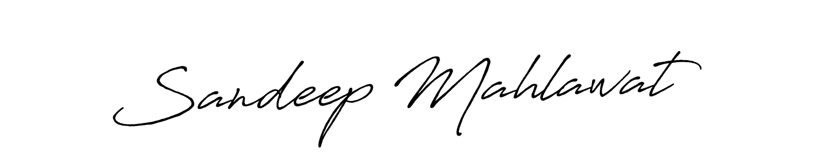 Sandeep Mahlawat stylish signature style. Best Handwritten Sign (Antro_Vectra_Bolder) for my name. Handwritten Signature Collection Ideas for my name Sandeep Mahlawat. Sandeep Mahlawat signature style 7 images and pictures png