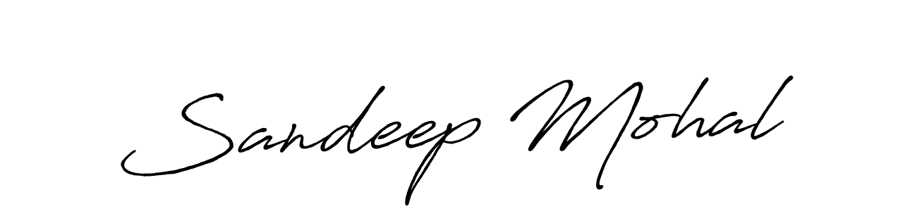 Also You can easily find your signature by using the search form. We will create Sandeep Mohal name handwritten signature images for you free of cost using Antro_Vectra_Bolder sign style. Sandeep Mohal signature style 7 images and pictures png