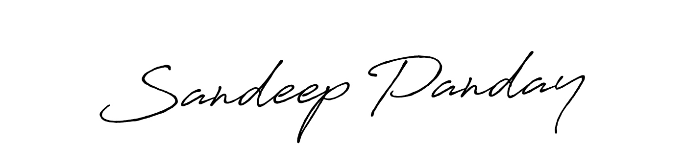 Also You can easily find your signature by using the search form. We will create Sandeep Panday name handwritten signature images for you free of cost using Antro_Vectra_Bolder sign style. Sandeep Panday signature style 7 images and pictures png