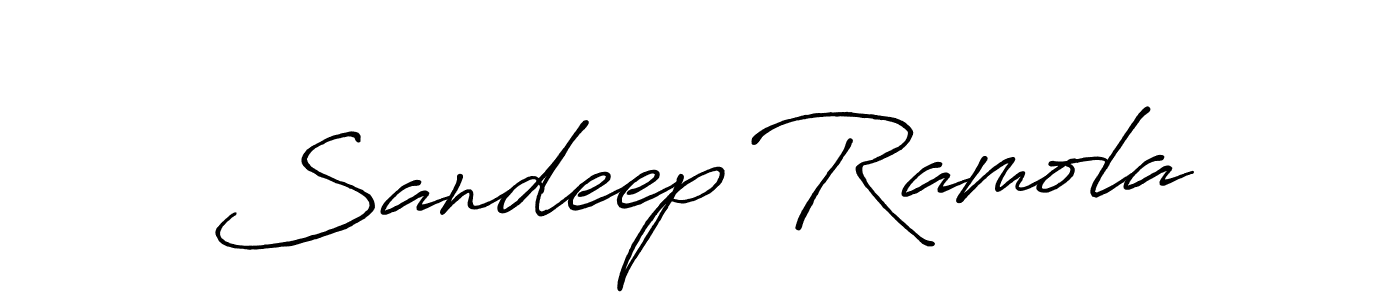 Make a beautiful signature design for name Sandeep Ramola. Use this online signature maker to create a handwritten signature for free. Sandeep Ramola signature style 7 images and pictures png
