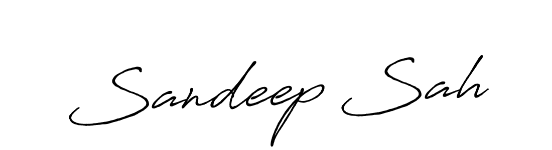 Also You can easily find your signature by using the search form. We will create Sandeep Sah name handwritten signature images for you free of cost using Antro_Vectra_Bolder sign style. Sandeep Sah signature style 7 images and pictures png