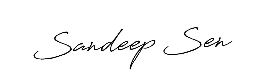 You should practise on your own different ways (Antro_Vectra_Bolder) to write your name (Sandeep Sen) in signature. don't let someone else do it for you. Sandeep Sen signature style 7 images and pictures png
