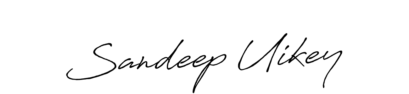 How to Draw Sandeep Uikey signature style? Antro_Vectra_Bolder is a latest design signature styles for name Sandeep Uikey. Sandeep Uikey signature style 7 images and pictures png