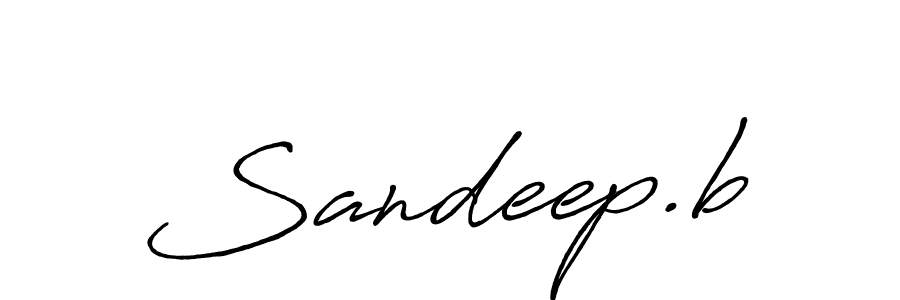 How to Draw Sandeep.b signature style? Antro_Vectra_Bolder is a latest design signature styles for name Sandeep.b. Sandeep.b signature style 7 images and pictures png