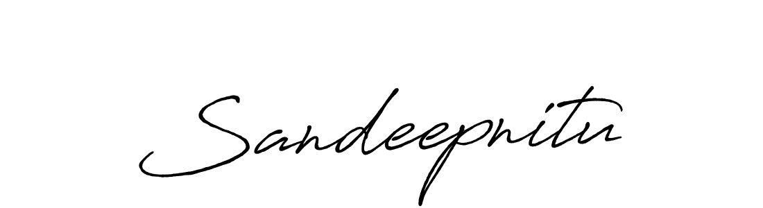 Here are the top 10 professional signature styles for the name Sandeepnitu. These are the best autograph styles you can use for your name. Sandeepnitu signature style 7 images and pictures png