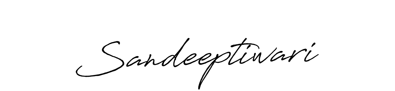 Also we have Sandeeptiwari name is the best signature style. Create professional handwritten signature collection using Antro_Vectra_Bolder autograph style. Sandeeptiwari signature style 7 images and pictures png