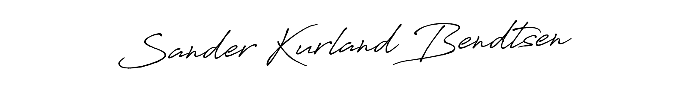 Also we have Sander Kurland Bendtsen name is the best signature style. Create professional handwritten signature collection using Antro_Vectra_Bolder autograph style. Sander Kurland Bendtsen signature style 7 images and pictures png