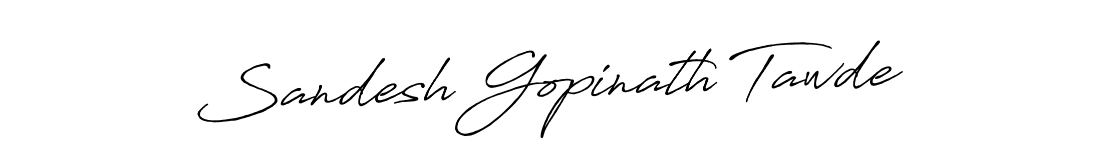 Make a beautiful signature design for name Sandesh Gopinath Tawde. Use this online signature maker to create a handwritten signature for free. Sandesh Gopinath Tawde signature style 7 images and pictures png