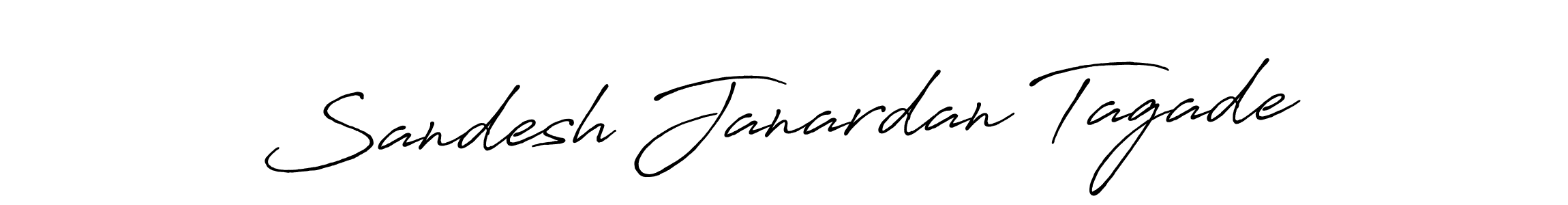 Use a signature maker to create a handwritten signature online. With this signature software, you can design (Antro_Vectra_Bolder) your own signature for name Sandesh Janardan Tagade. Sandesh Janardan Tagade signature style 7 images and pictures png