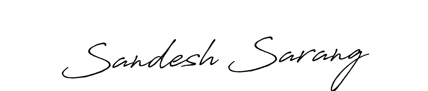Make a beautiful signature design for name Sandesh Sarang. Use this online signature maker to create a handwritten signature for free. Sandesh Sarang signature style 7 images and pictures png