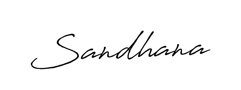 Also we have Sandhana name is the best signature style. Create professional handwritten signature collection using Antro_Vectra_Bolder autograph style. Sandhana signature style 7 images and pictures png