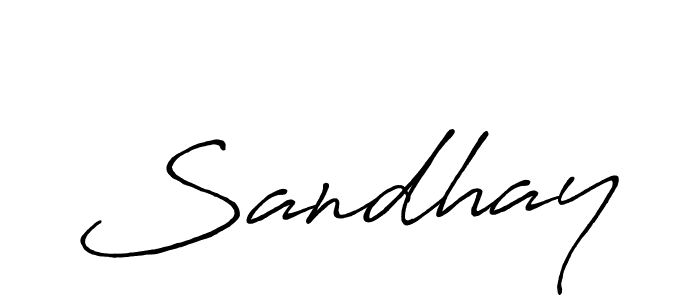 Once you've used our free online signature maker to create your best signature Antro_Vectra_Bolder style, it's time to enjoy all of the benefits that Sandhay name signing documents. Sandhay signature style 7 images and pictures png