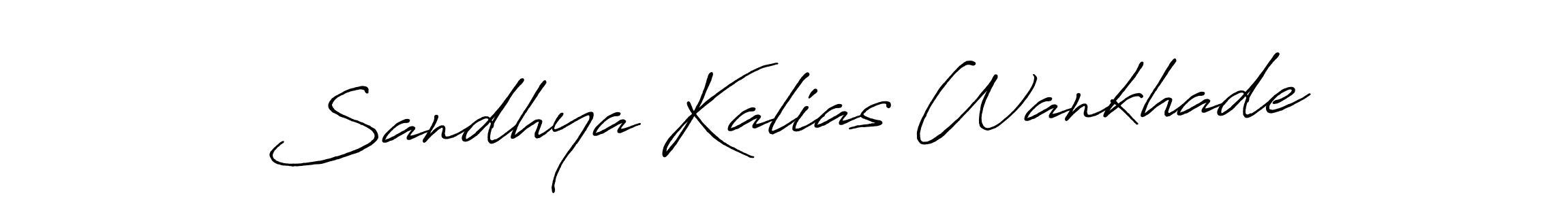 Similarly Antro_Vectra_Bolder is the best handwritten signature design. Signature creator online .You can use it as an online autograph creator for name Sandhya Kalias Wankhade. Sandhya Kalias Wankhade signature style 7 images and pictures png