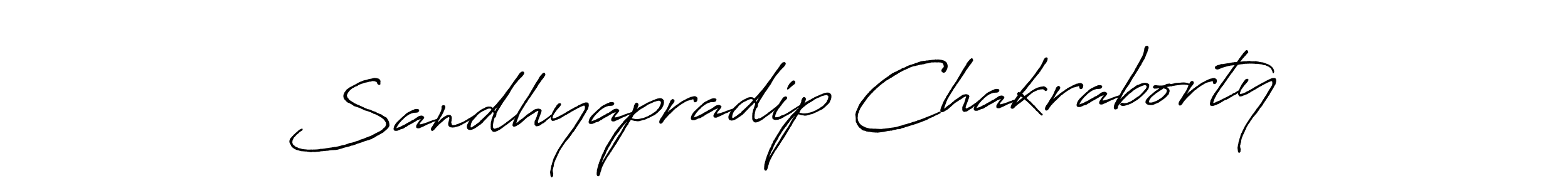 Make a beautiful signature design for name Sandhyapradip Chakraborty. Use this online signature maker to create a handwritten signature for free. Sandhyapradip Chakraborty signature style 7 images and pictures png