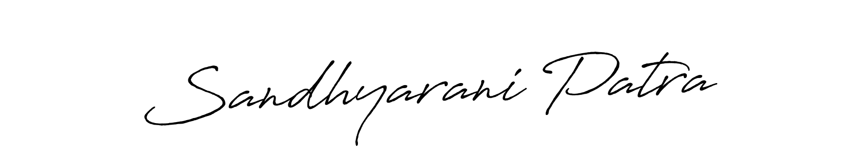 Sandhyarani Patra stylish signature style. Best Handwritten Sign (Antro_Vectra_Bolder) for my name. Handwritten Signature Collection Ideas for my name Sandhyarani Patra. Sandhyarani Patra signature style 7 images and pictures png