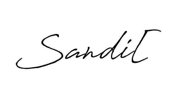 Also we have Sandi[ name is the best signature style. Create professional handwritten signature collection using Antro_Vectra_Bolder autograph style. Sandi[ signature style 7 images and pictures png