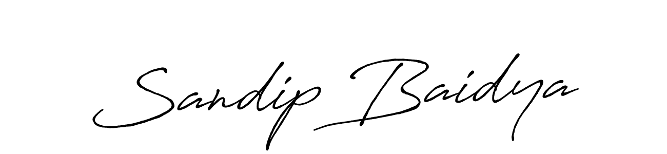 This is the best signature style for the Sandip Baidya name. Also you like these signature font (Antro_Vectra_Bolder). Mix name signature. Sandip Baidya signature style 7 images and pictures png