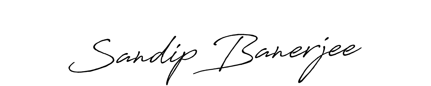 How to make Sandip Banerjee signature? Antro_Vectra_Bolder is a professional autograph style. Create handwritten signature for Sandip Banerjee name. Sandip Banerjee signature style 7 images and pictures png