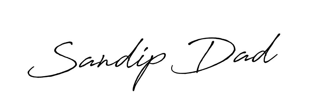 Make a beautiful signature design for name Sandip Dad. Use this online signature maker to create a handwritten signature for free. Sandip Dad signature style 7 images and pictures png