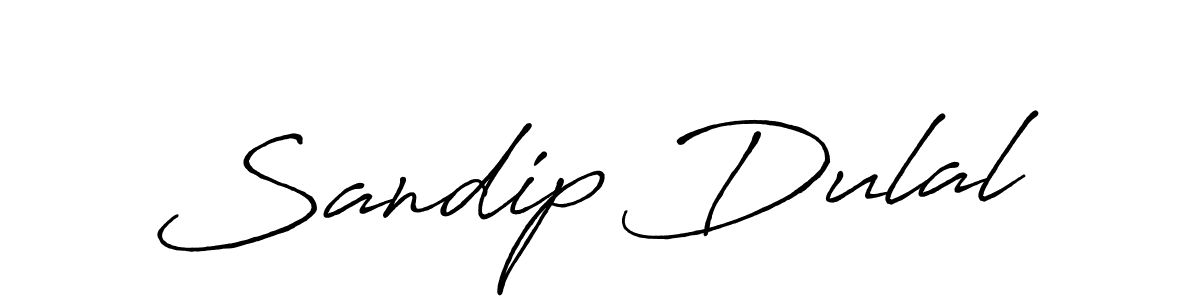 The best way (Antro_Vectra_Bolder) to make a short signature is to pick only two or three words in your name. The name Sandip Dulal include a total of six letters. For converting this name. Sandip Dulal signature style 7 images and pictures png